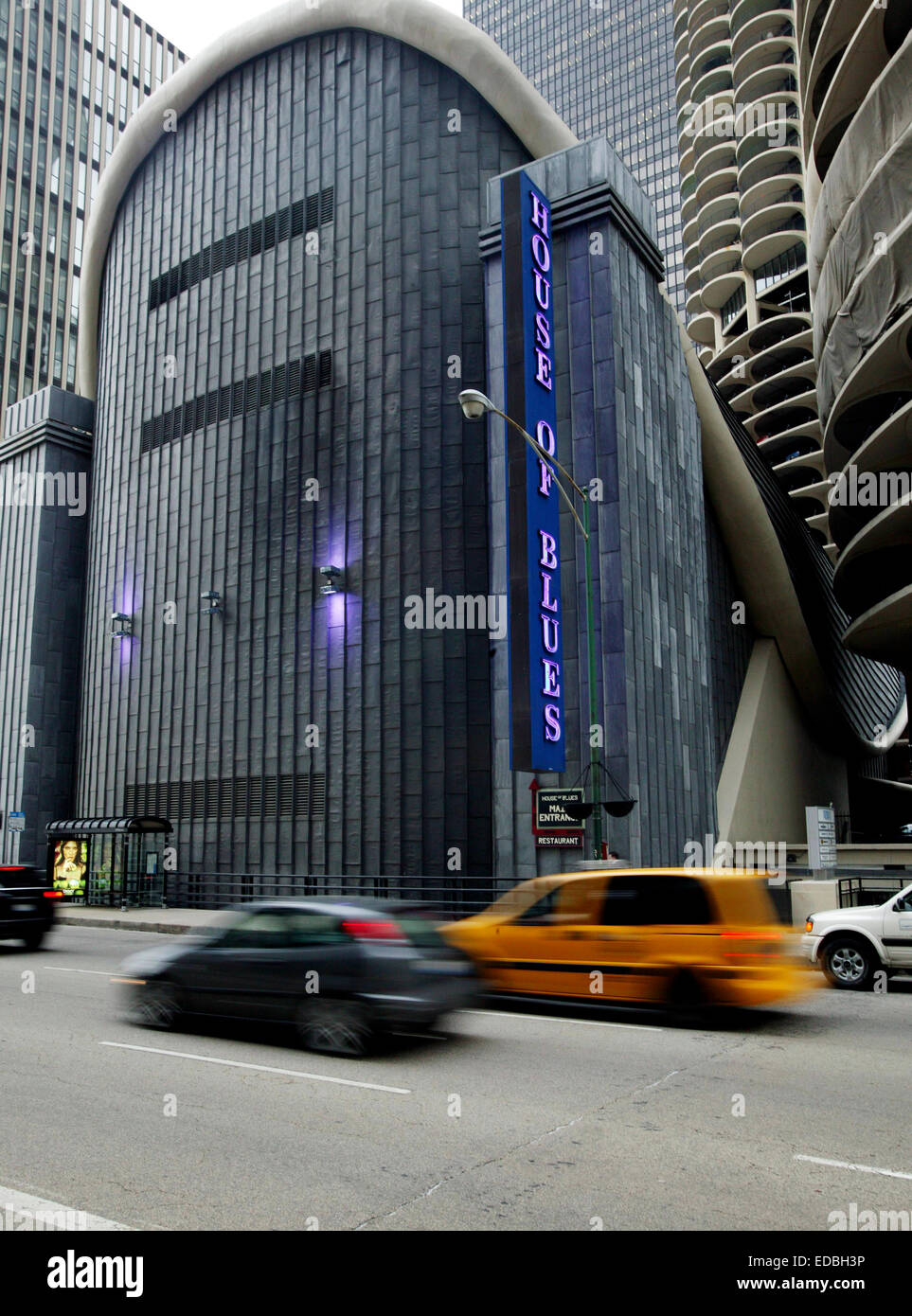 Une salle de concert House of Blues de Chicago, IL. Banque D'Images