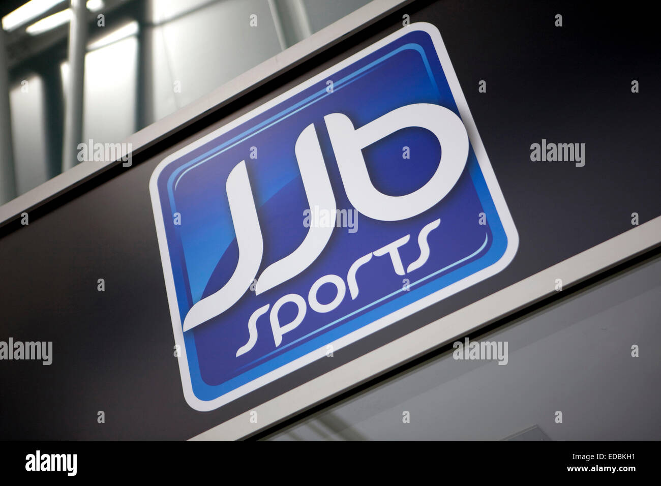 Image d'illustration d'un JJB Sports shop. Banque D'Images