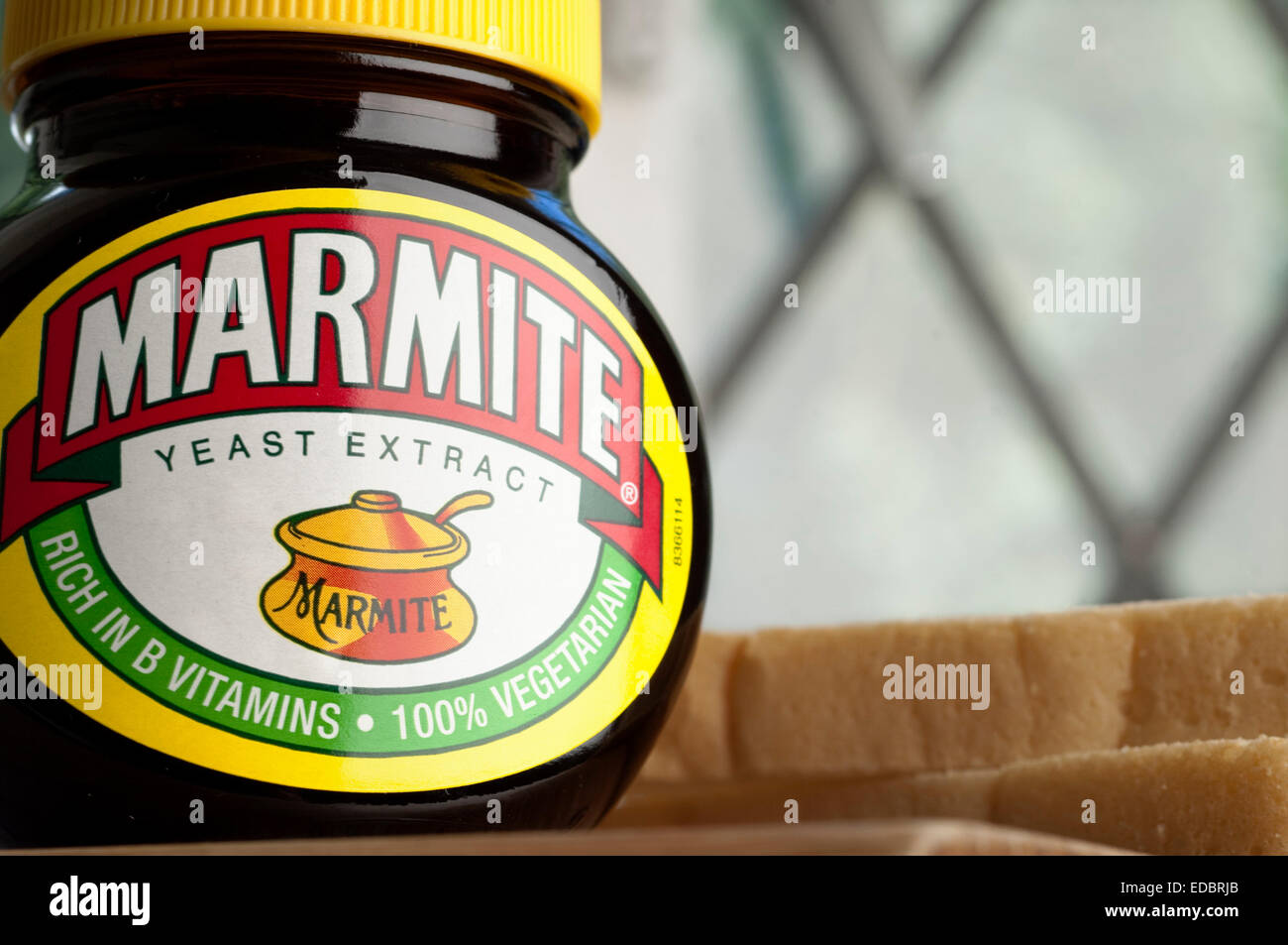 Image d'illustration de marmite, un produit alimentaire Unilever. Banque D'Images