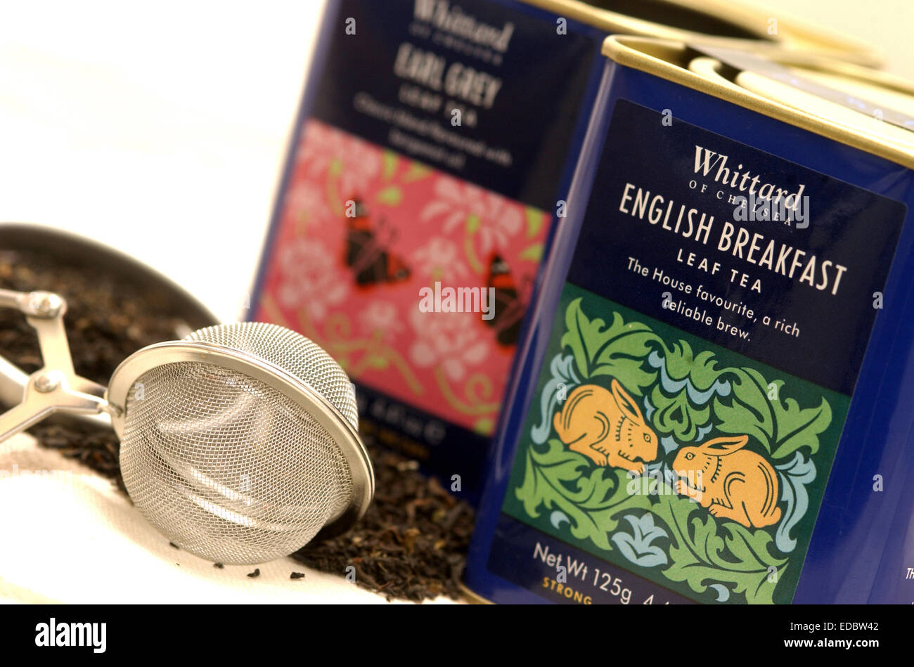 Image d'illustration de Whittard, le tea company. Banque D'Images