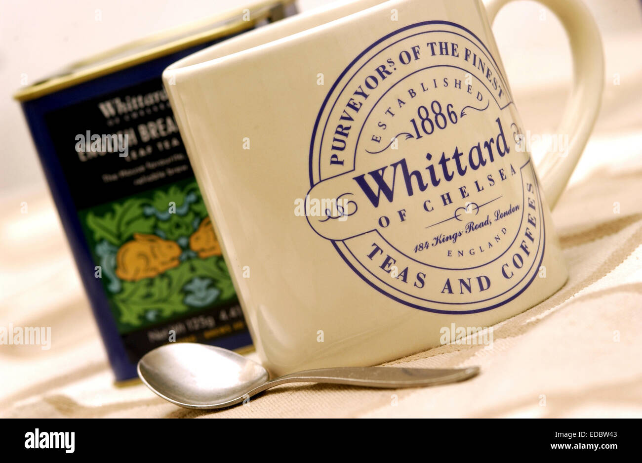 Image d'illustration de Whittard, le tea company. Banque D'Images
