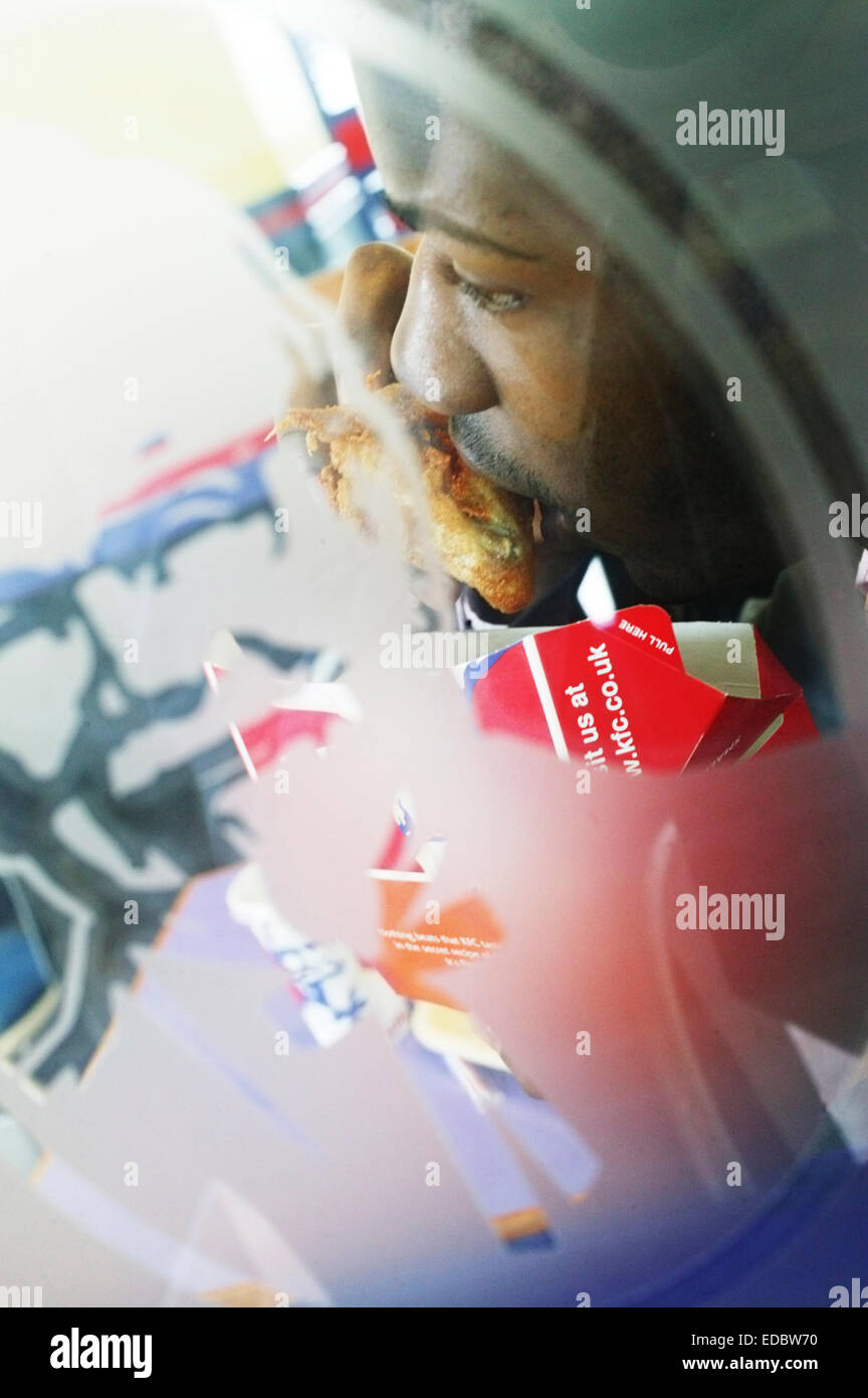 Image d'illustration de KFC ; partie de l'YUM ! Groupe de marques. Banque D'Images