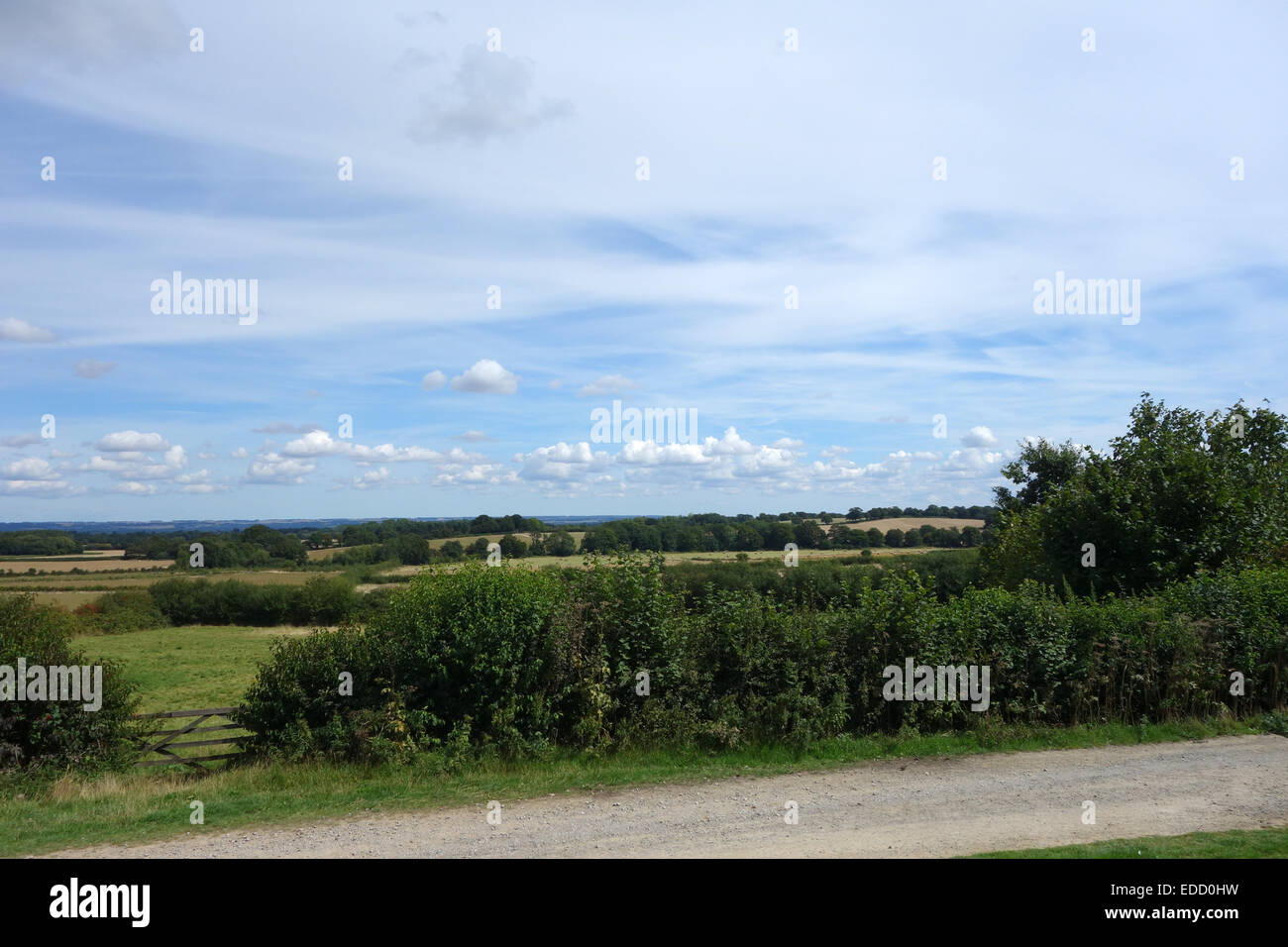 Le jardin du château de Sissinghurst dans le Weald of Kent, en Angleterre, au village de Sissinghurst est administré et mis à jour par le NT Banque D'Images