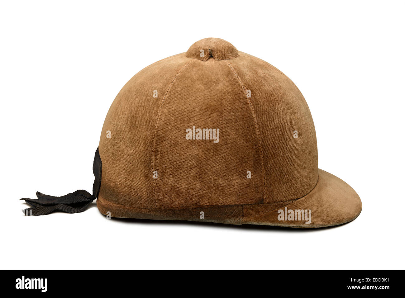 Équitation Hat, Cut out. Banque D'Images