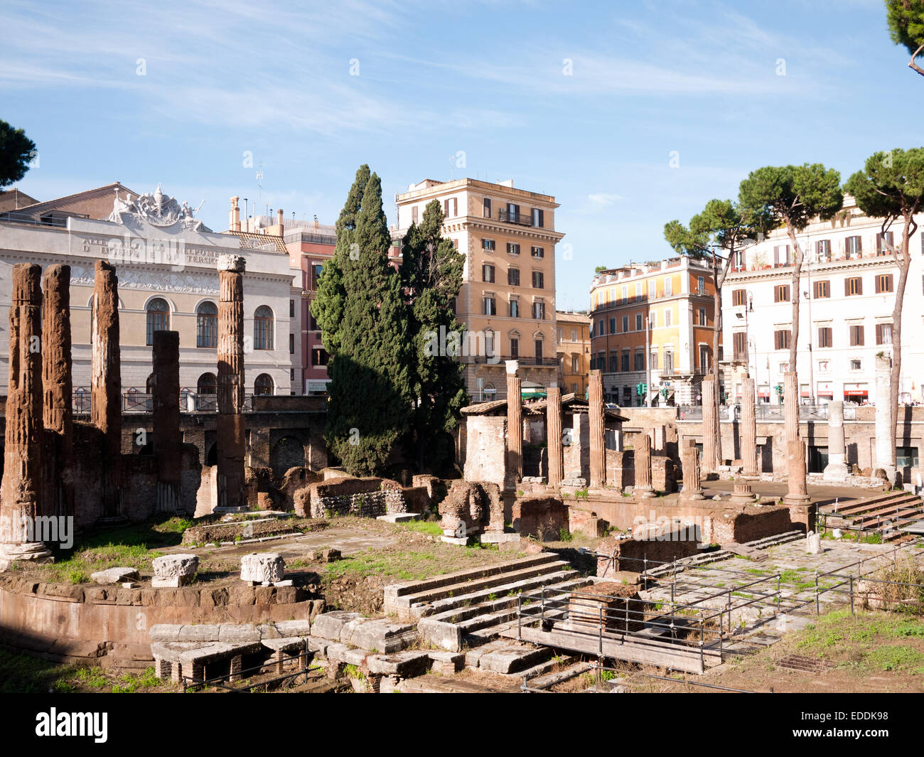 Rome - Largo di Torre Argentina Banque D'Images
