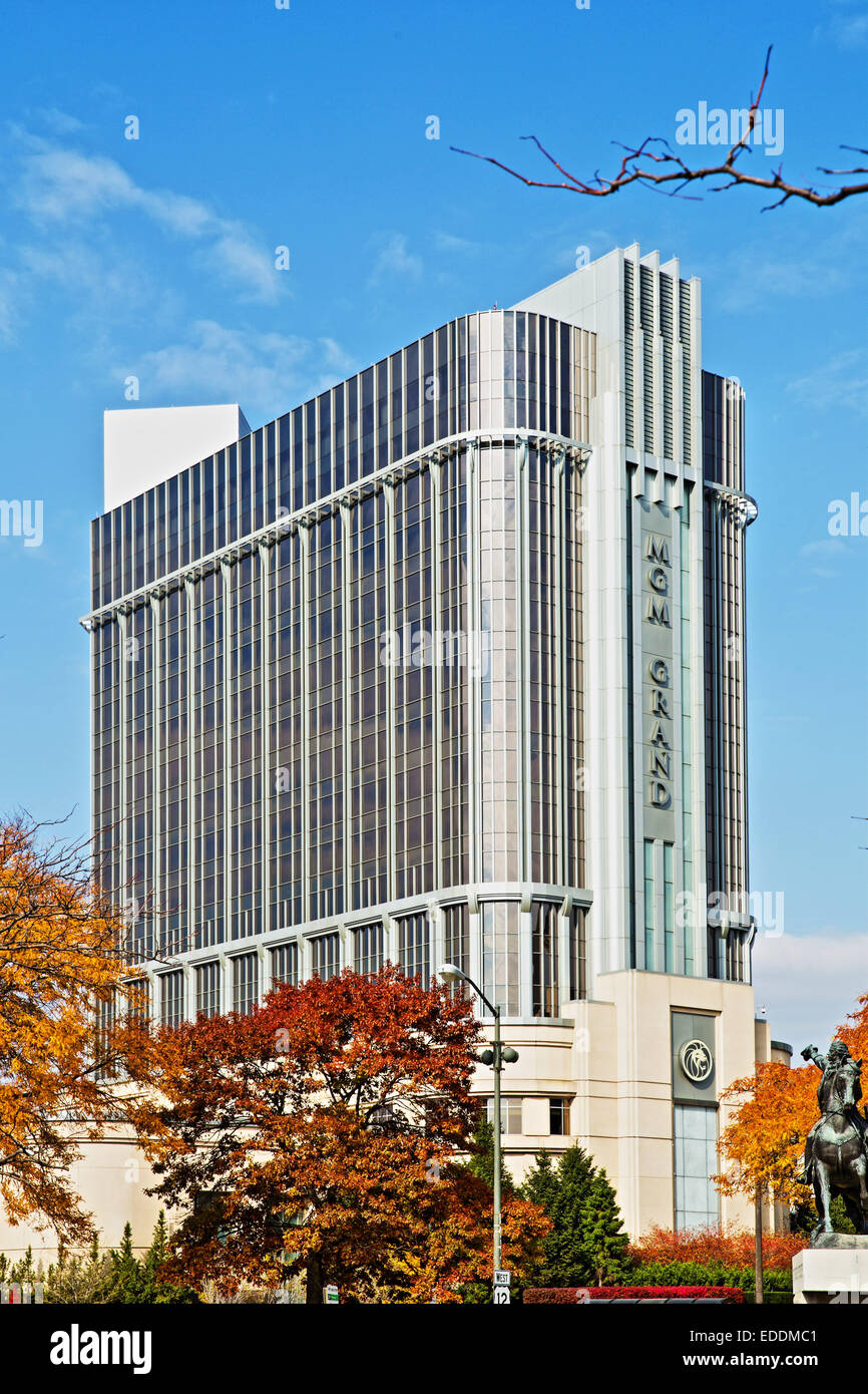 L'hôtel MGM Grand Detroit, Michigan, USA. Le 24 octobre 2014. Banque D'Images