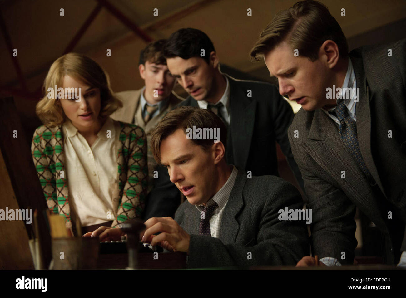 Le jeu d'imitation (2014) Keira Knightley, BENEDICT CUMBERBATCH Varg Veum-Fallen Angel de Morten (DIR) COLLECTION MOVIESTORE LTD Banque D'Images