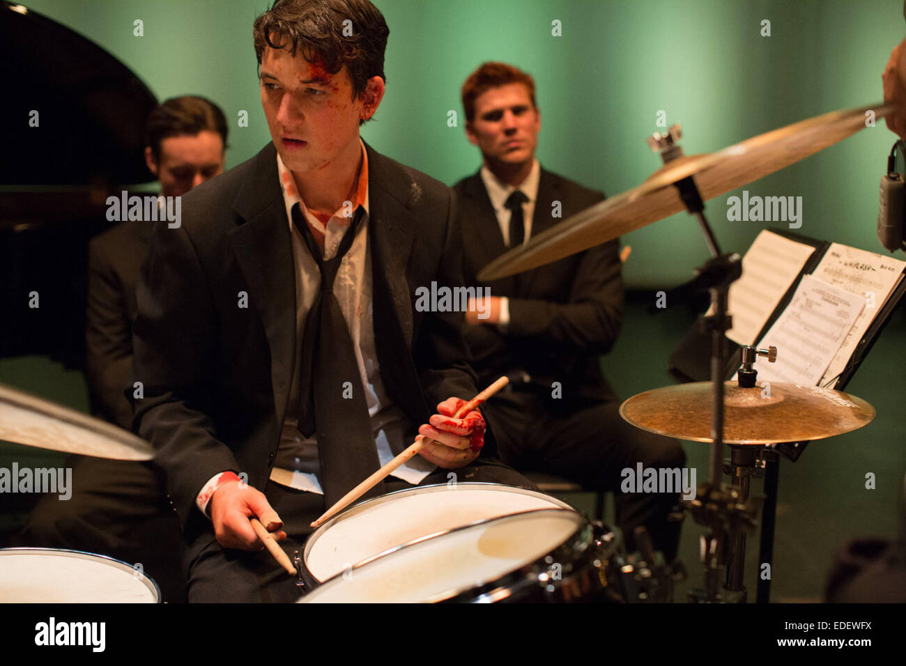 WHIPLASH (2014) MILES TELLER DAMIEN CHAZELLE (DIR) COLLECTION MOVIESTORE LTD Banque D'Images