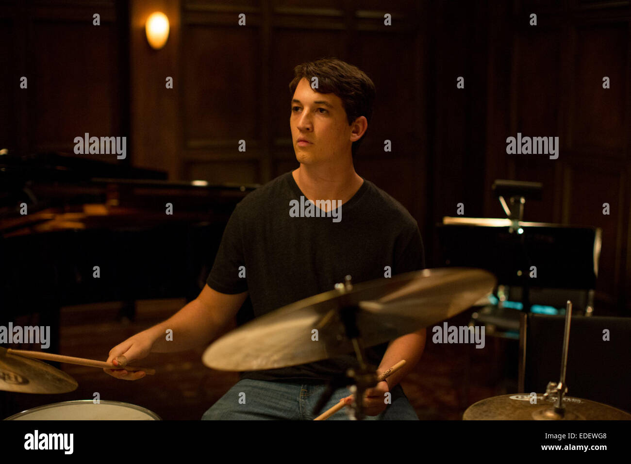 WHIPLASH (2014) MILES TELLER DAMIEN CHAZELLE (DIR) COLLECTION MOVIESTORE LTD Banque D'Images
