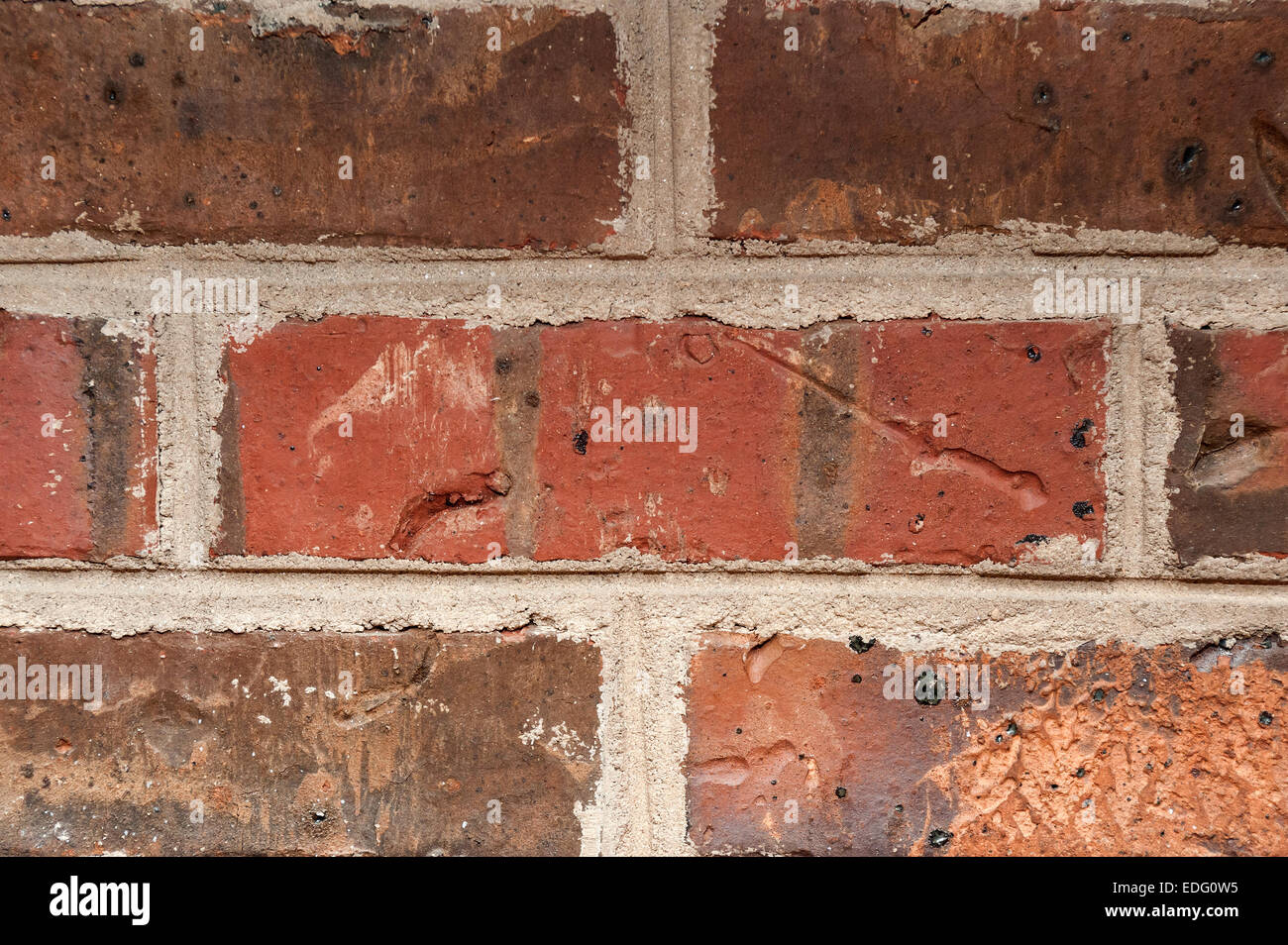 La texture du mur de brique Banque D'Images