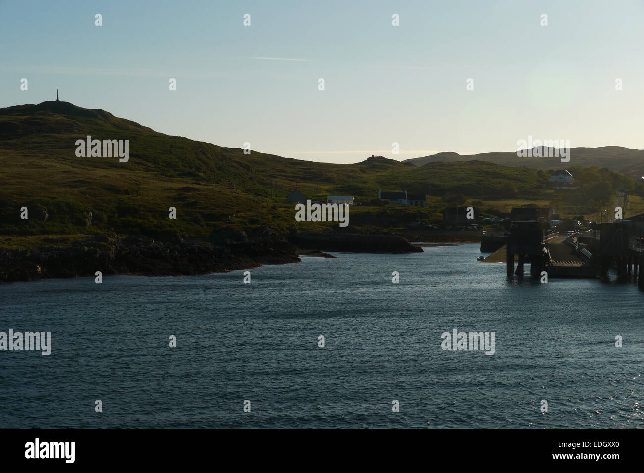 L'île de Colonsay. Banque D'Images