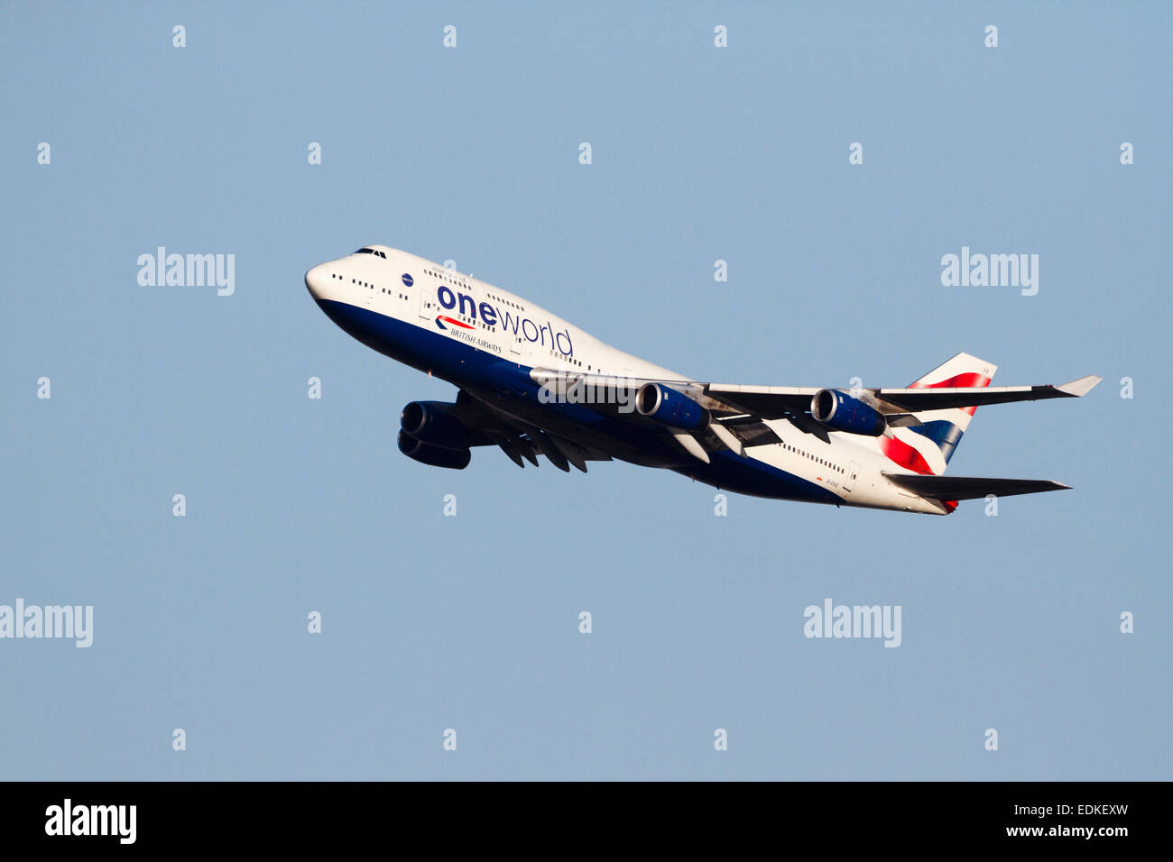 G-CIVZ British Airways Boeing 747 -436, Angleterre, Royaume-Uni Banque D'Images