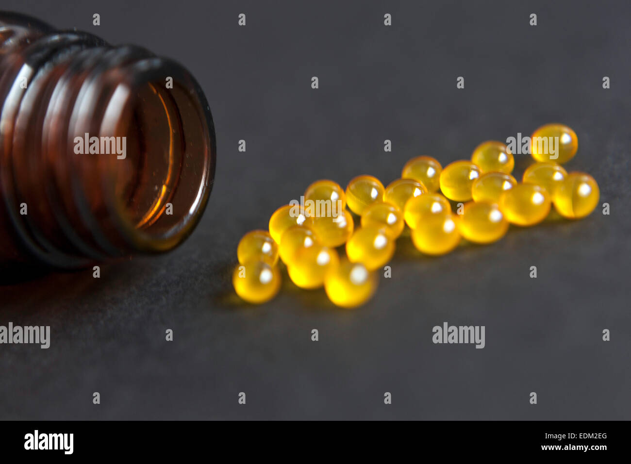 En gélule vitamines et minéraux Banque D'Images