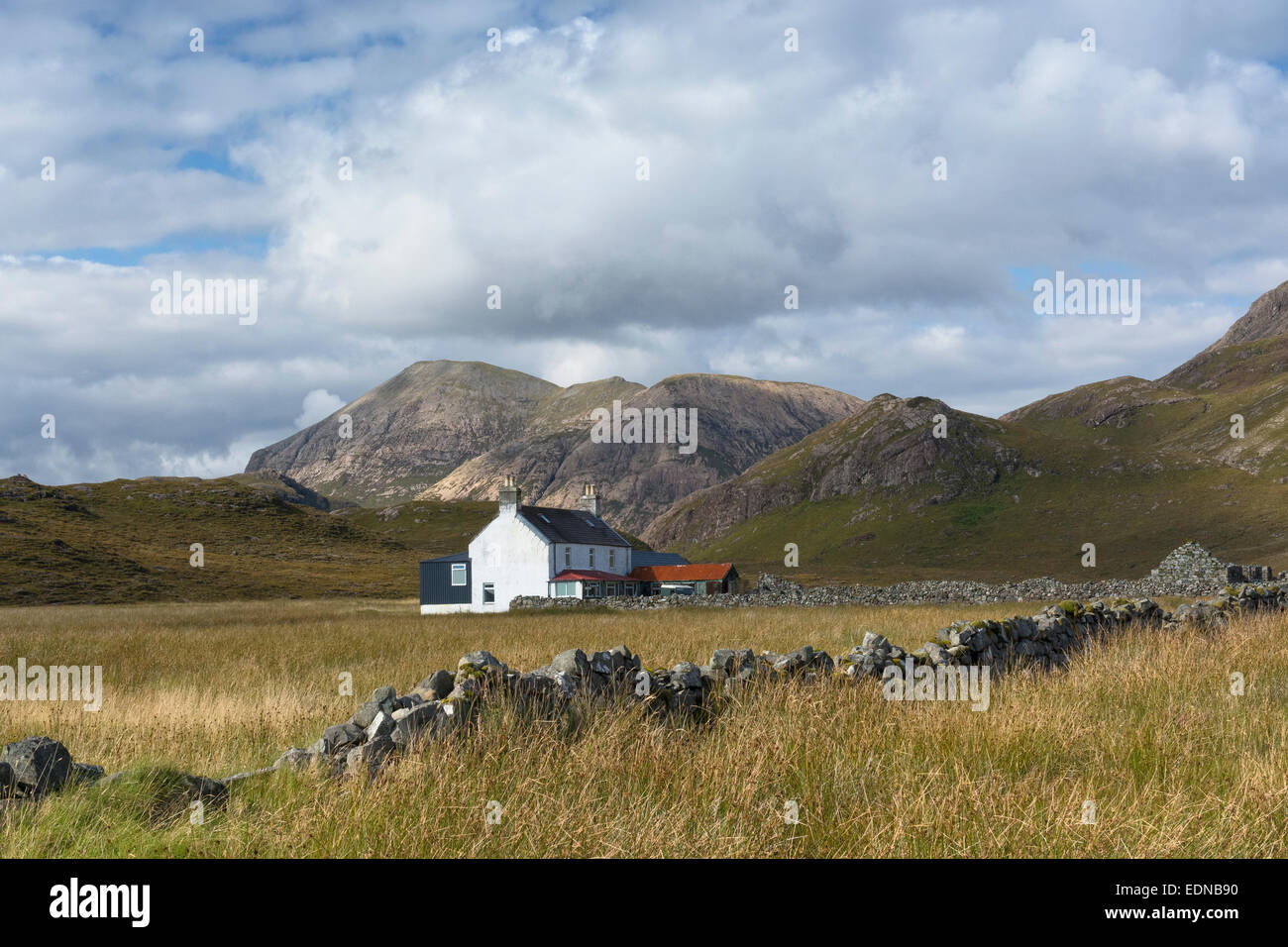 Camasunary strathaird bothy farmhouse Banque D'Images