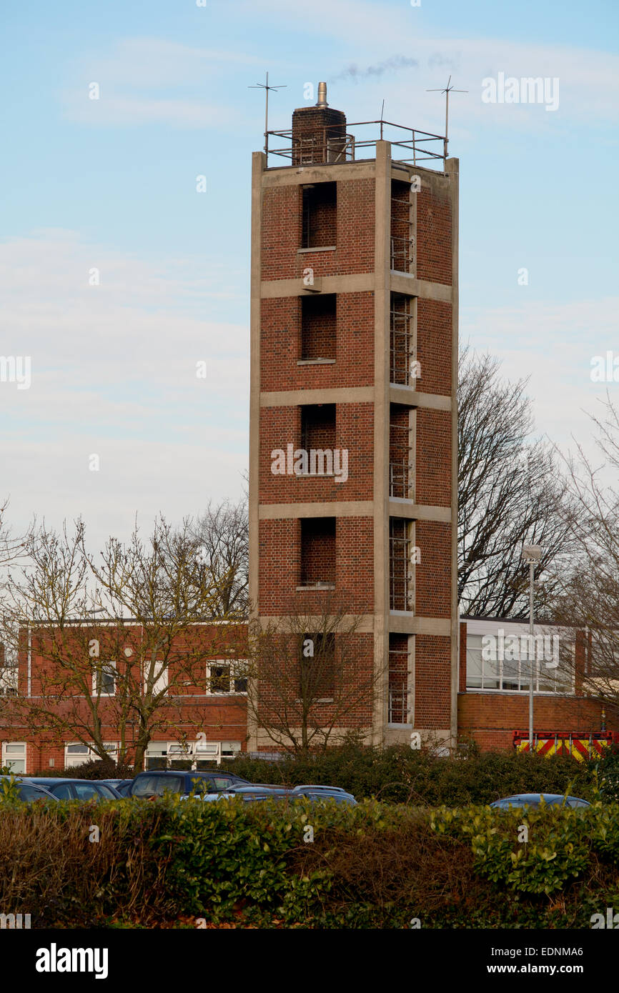 Bedford et les services d'incendie et de sauvetage gare de Luton à Bedford, Bedfordshire, Angleterre Banque D'Images