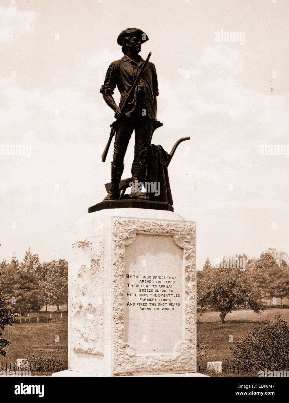La Minute Man, Concord, monuments et mémoriaux, Minutemen (Milice — free download