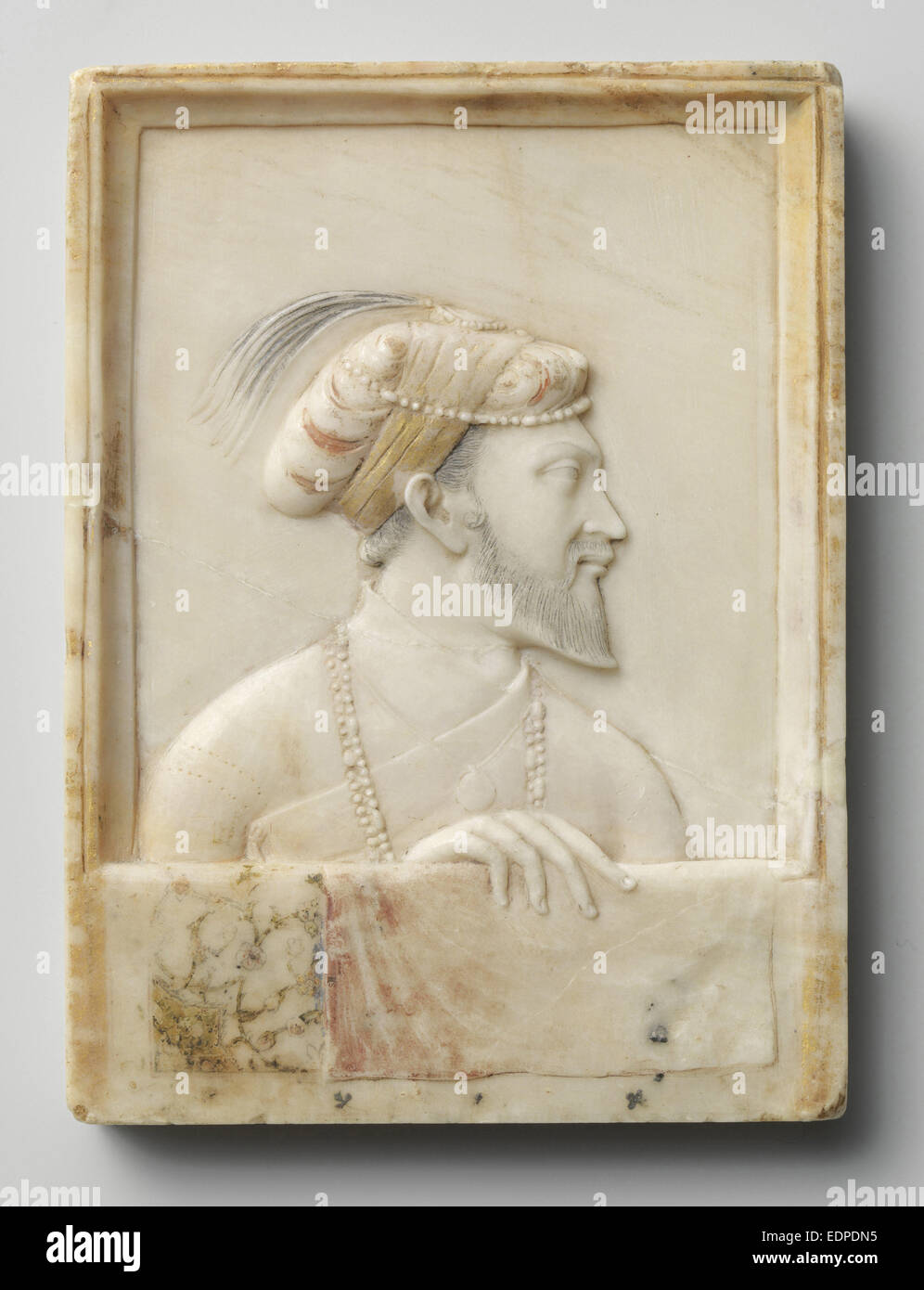 Portrait de Shah Jahan, anonyme, c. 1625 - c. 1650 Banque D'Images