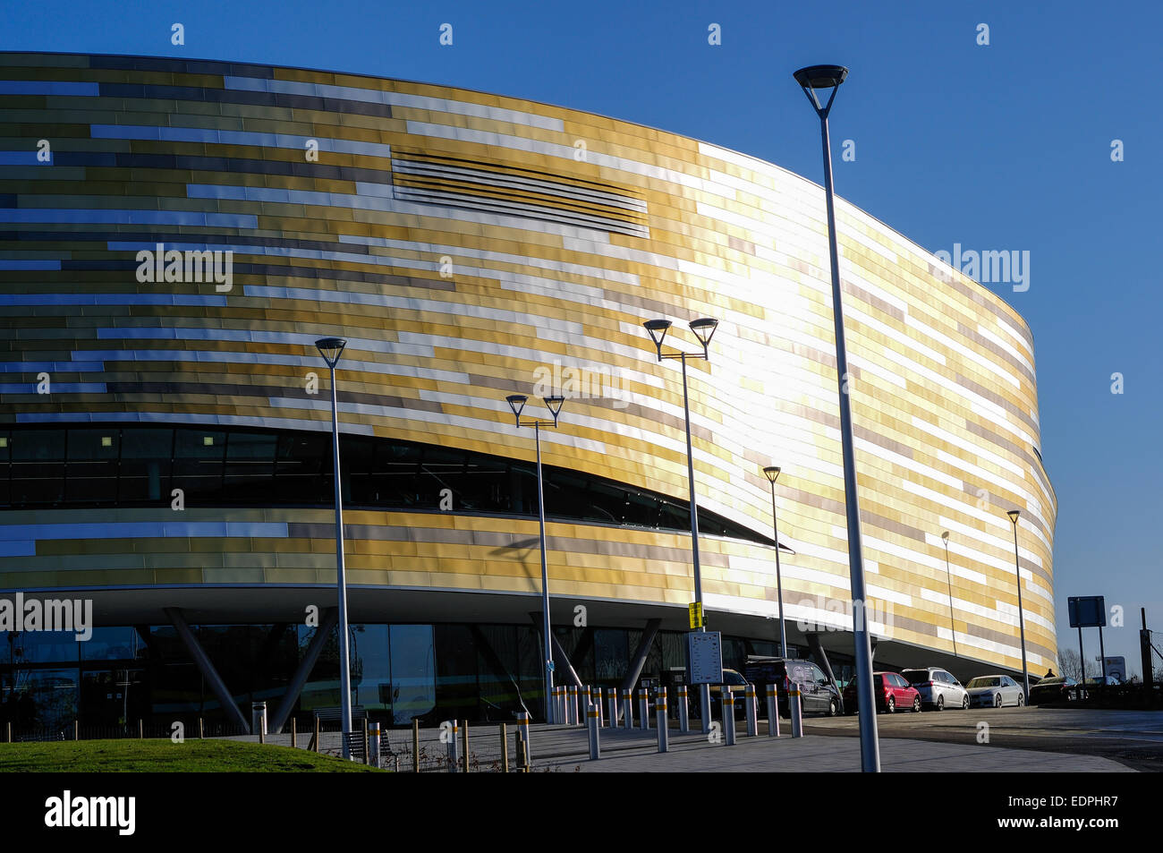 Vélodrome de Derby, Royaume-Uni. Banque D'Images