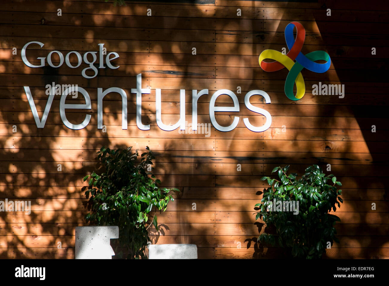 Le siège de Google Ventures à Mountain View, Californie. Banque D'Images Le siège de Google Ventures à Mountain View, Californie. Banque D'Images