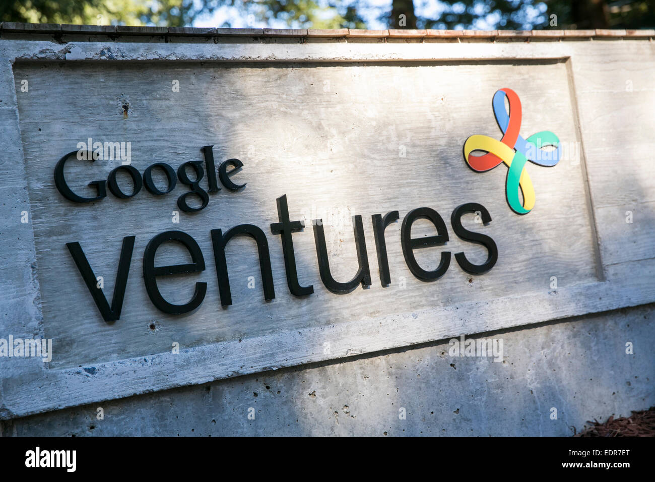 Le siège de Google Ventures à Mountain View, Californie. Banque D'Images Le siège de Google Ventures à Mountain View, Californie. Banque D'Images