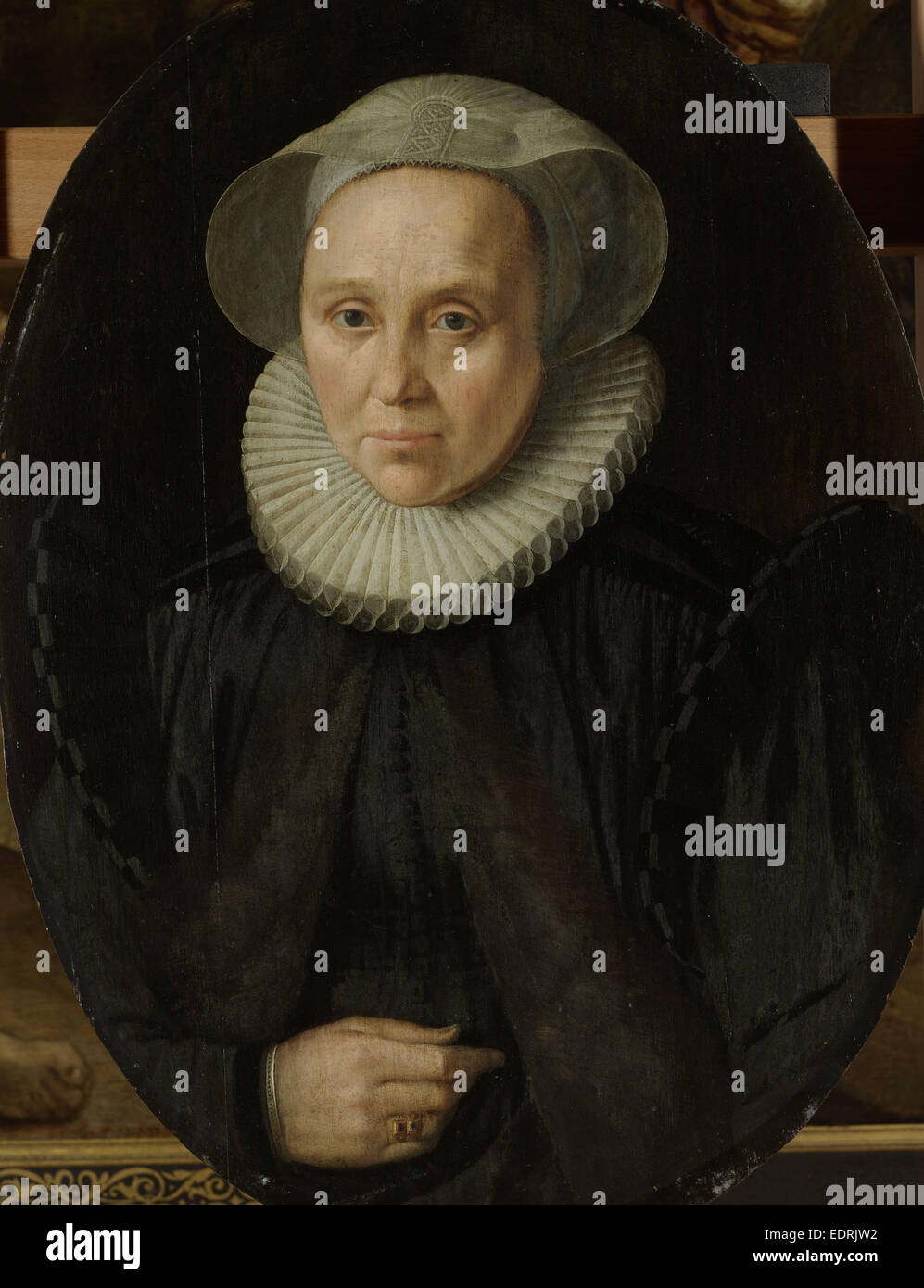 Portrait d'une femme, anonyme, c. 1590 Banque D'Images