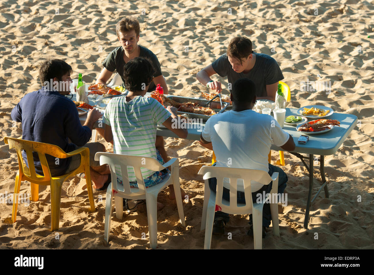 Dominikanische Republik, Nordosten, Cabrera, Playa Grande Banque D'Images