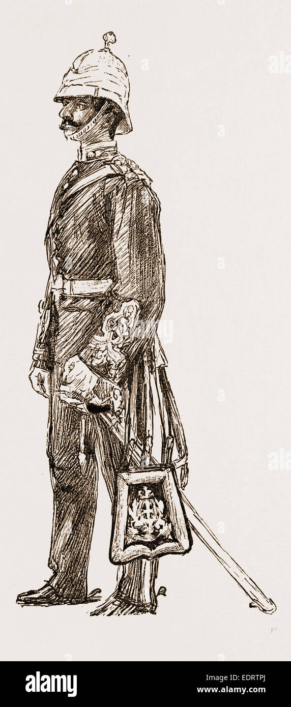 Le capitaine J. F. BERNARD Banque D'Images