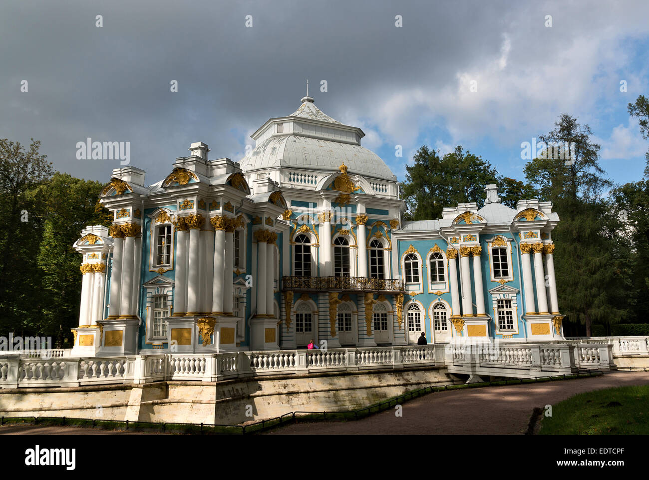 Ermitage à Tsarskoïe Selo, Russie Banque D'Images