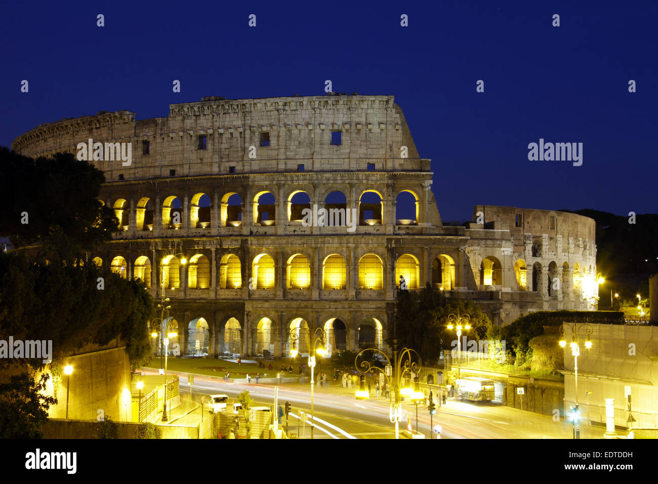 Italien, Rom, Kolosseum, Colosseo, Italie, Rome, Colisée, Colisée, Europe, Italie, Latium, Colosseo, amphithéâtre, ville, capitale, Banque D'Images