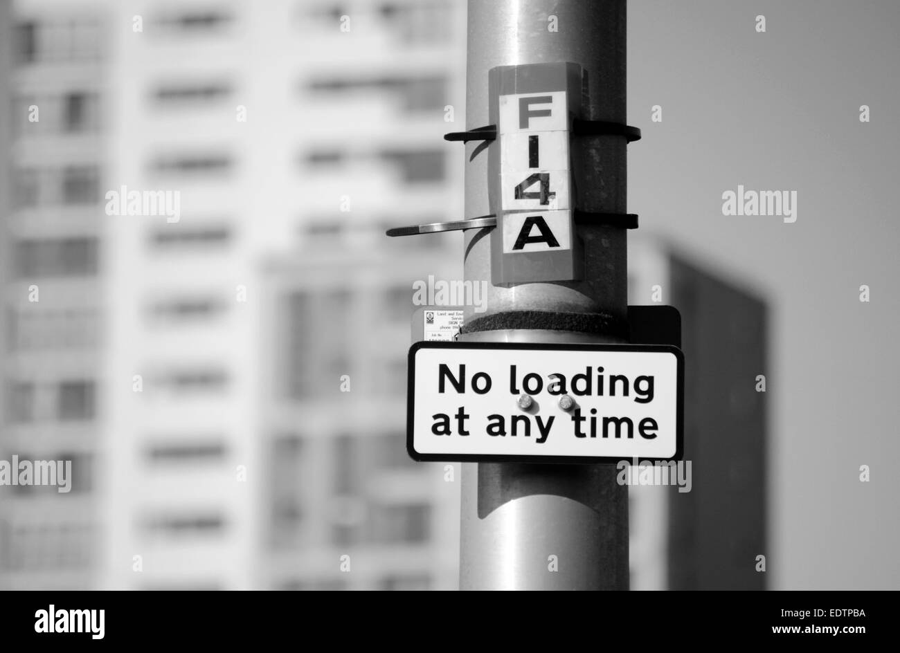 Aucun signe de chargement et des problèmes de mise au point dans les immeubles de grande hauteur en Anderston Glasgow, Écosse Banque D'Images