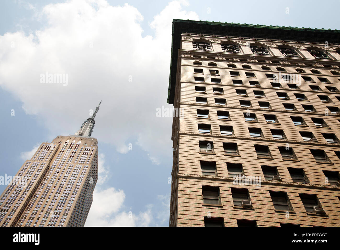 Empire state building, Manhattan, New York, USA, Amérique Latine Banque D'Images