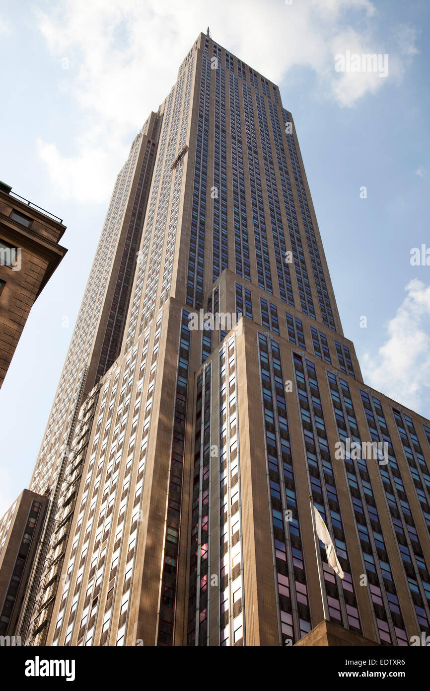 Empire state building, Manhattan, New York, USA, Amérique Latine Banque D'Images