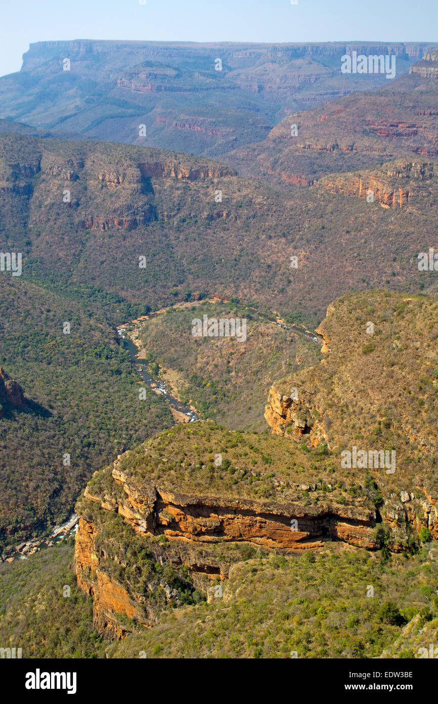 Blyde River Canyon, un des plus grands canyons du monde Banque D'Images