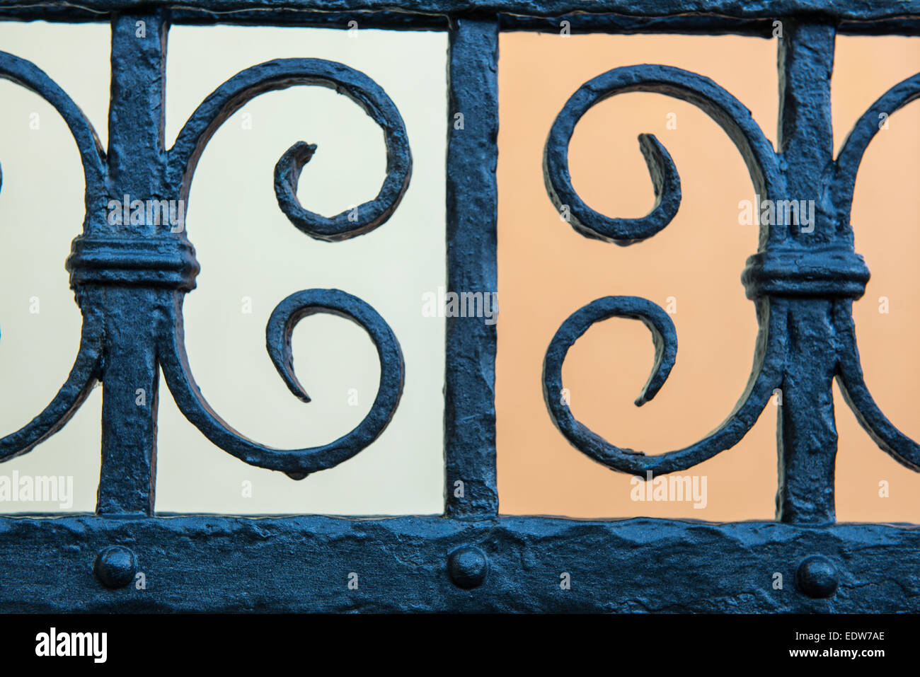 Fer à repasser decotations artistique Banque D'Images