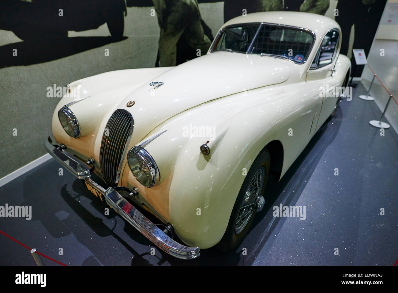 3.4 Jaguar Mark 1 Au Musée des transports de Coventry UK Banque D'Images