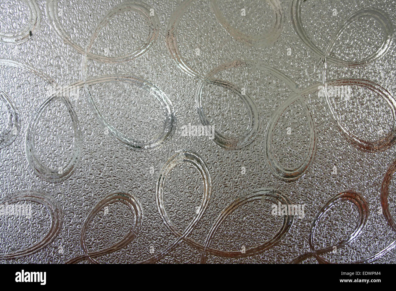 Modèle de paroi en verre blanc transparent transparent surface texture Banque D'Images