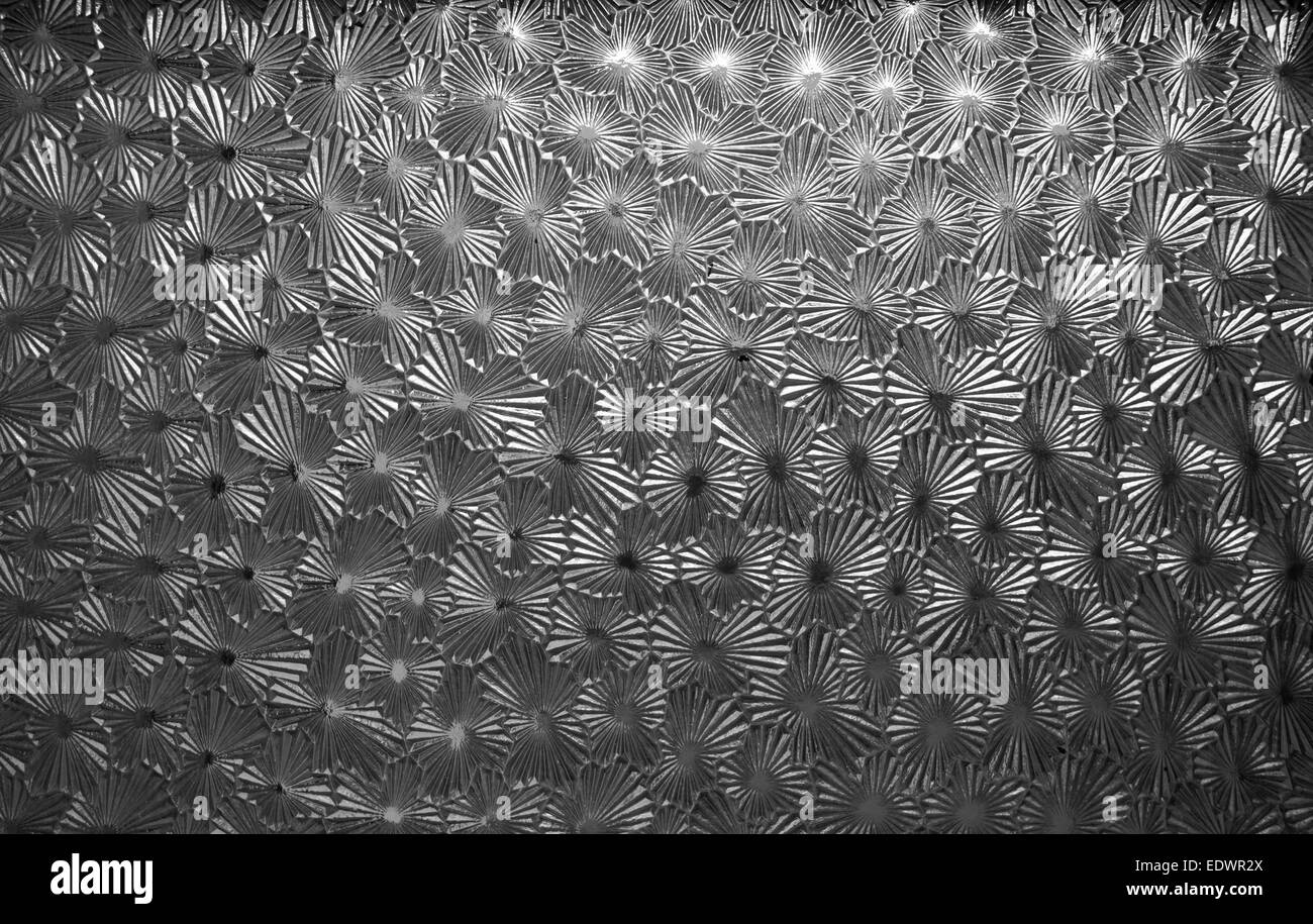 Modèle de paroi en verre clair transparent surface texture Background en salle de bains Banque D'Images