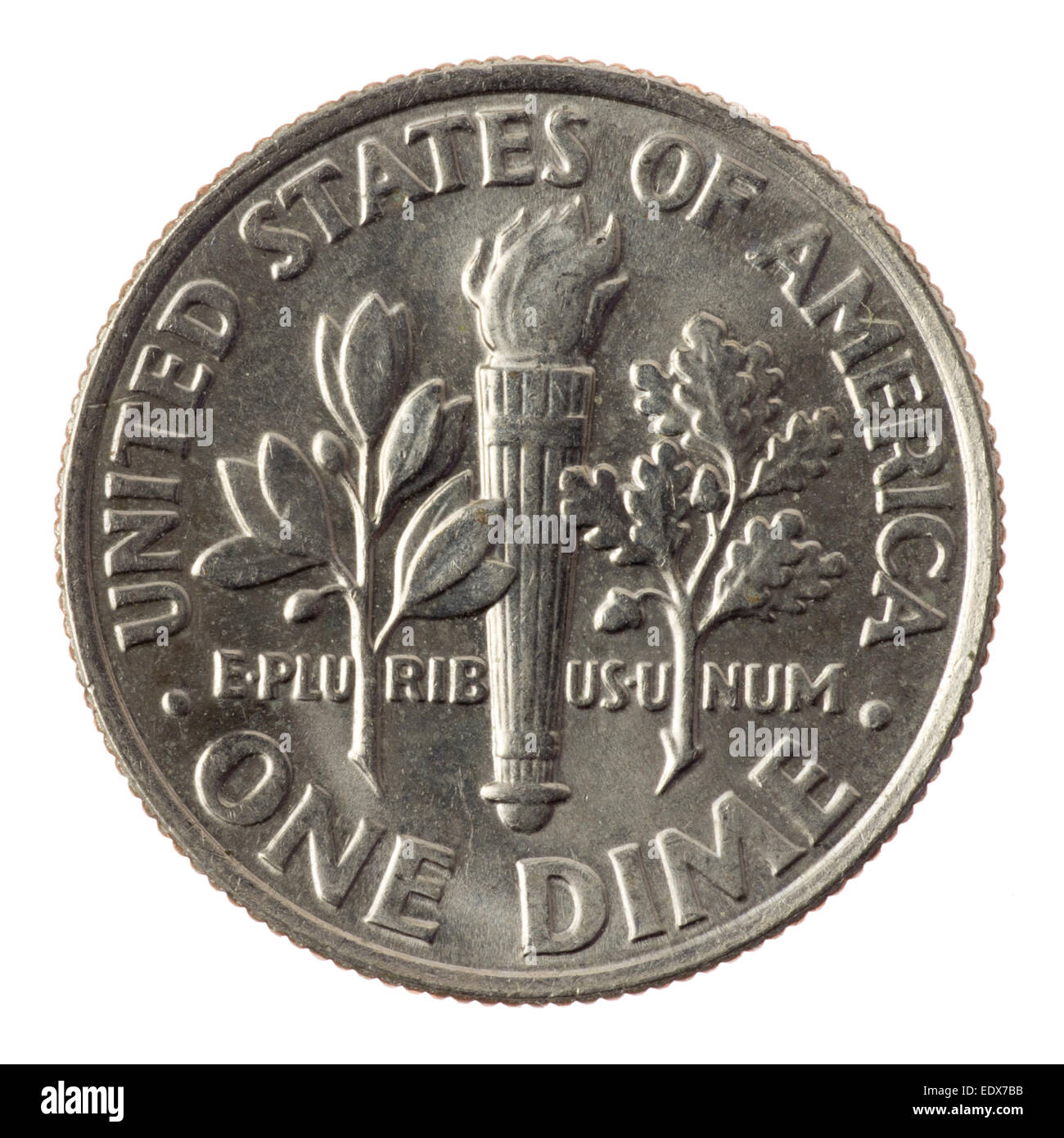 Pièce de un cent du dollar américain Banque D'Images