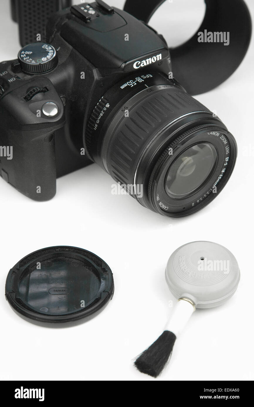 Appareil photo reflex numérique Canon Banque D'Images