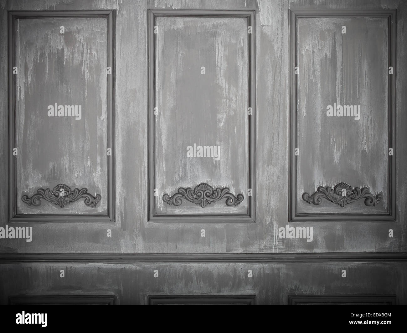 Élément de mur gris. Abstract background Banque D'Images