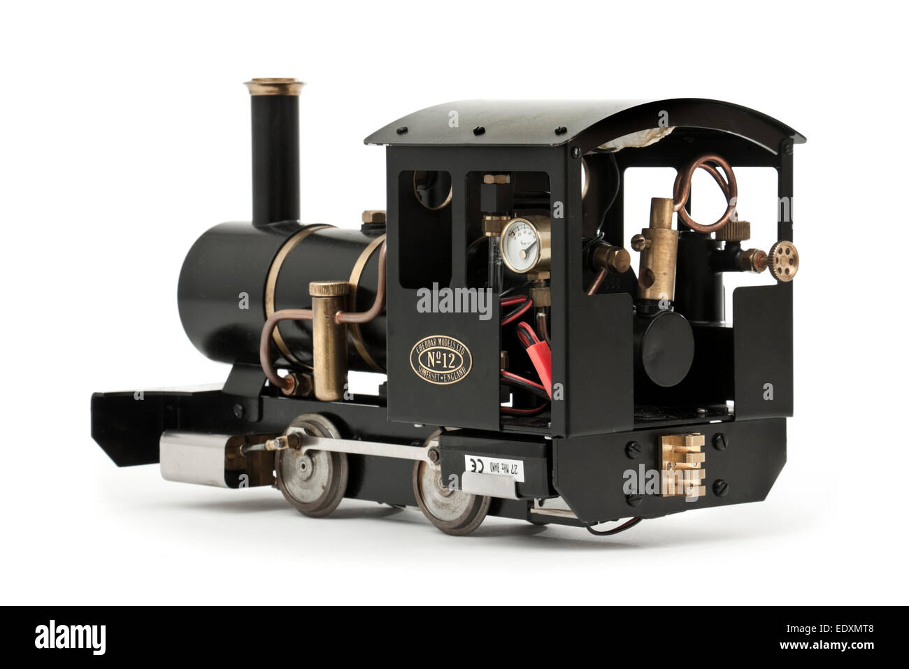 N° 12 Rare 'Ivor' vapeur vive 0-4-0 radio-commandé garden railway (G) locomotive à grande échelle par les modèles de Cheddar, Somerset, UK Ltd Banque D'Images