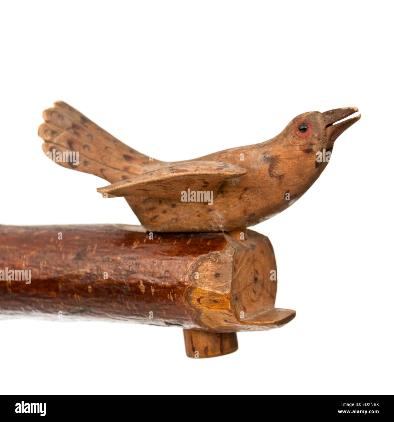 Sifflet oiseau rond en bois made in Jura - Tabletterie des Lacs