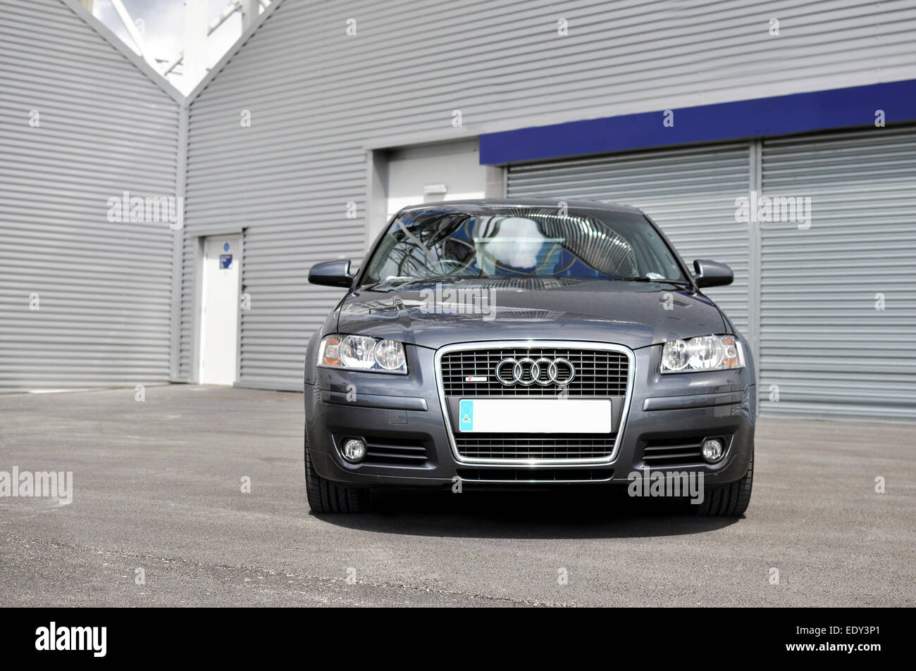 Audi A3 Quattro voiture bagues. crédit : lee ramsden / alamy Banque D'Images