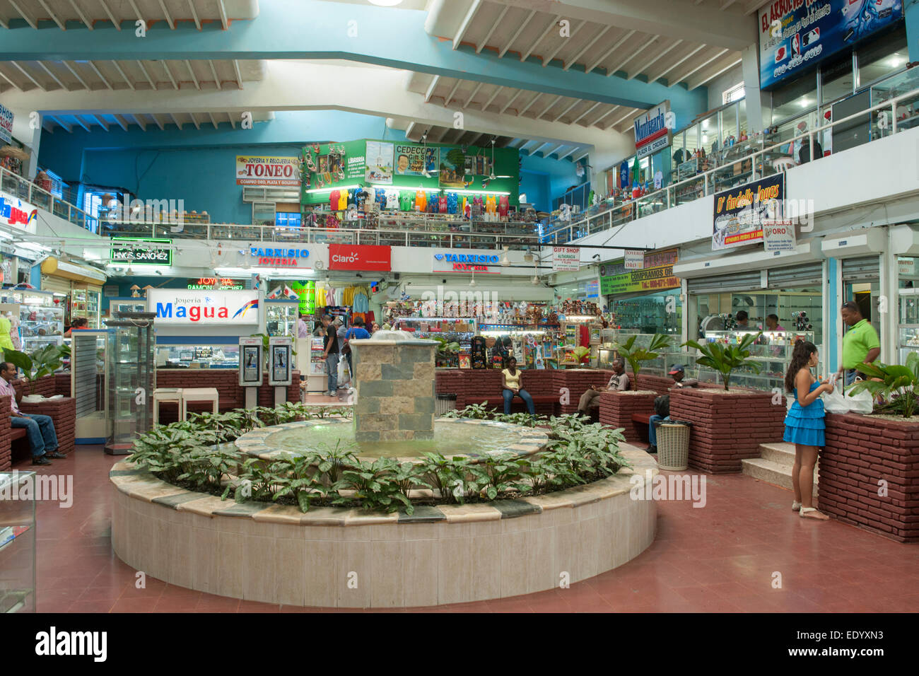 Dominikanische Republik, Cibao-Tal, Santiago de los Caballeros, Centro Historico, Mercado Modelo Banque D'Images