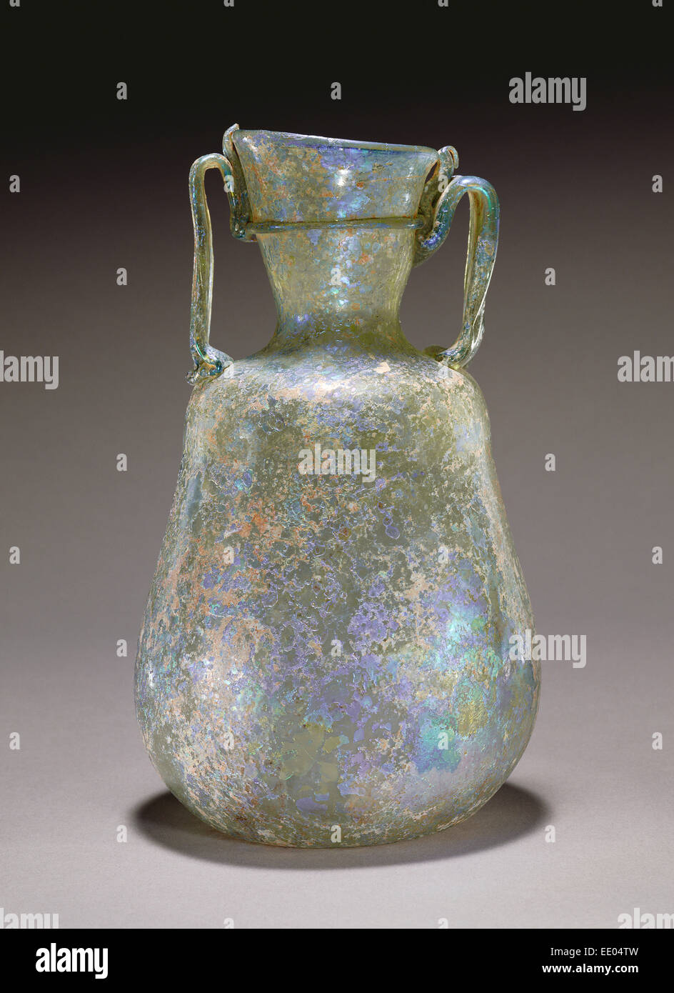 L'Amphora ; inconnu ; 3e siècle ; verre Banque D'Images