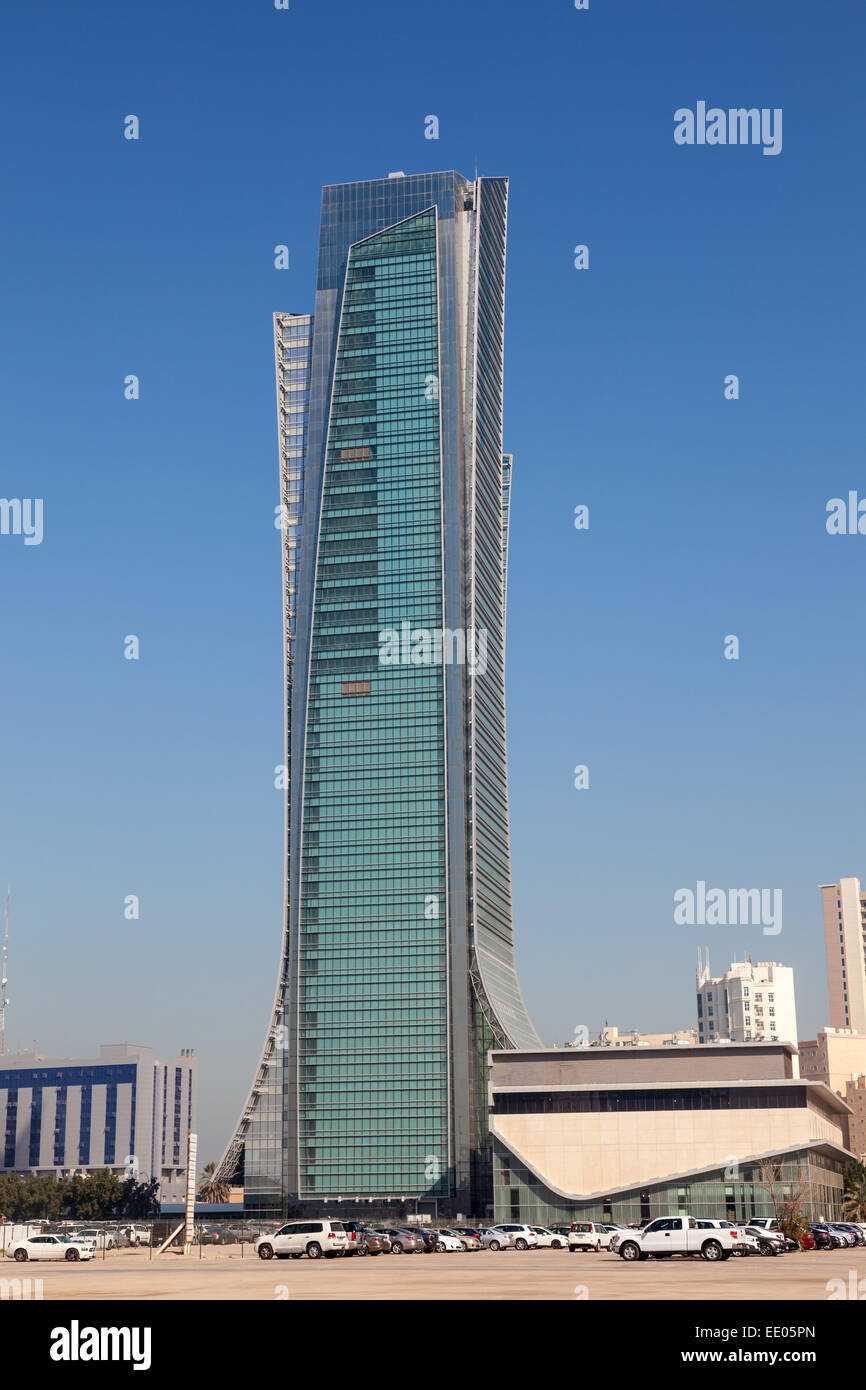 Gratte-ciel dans la ville de Koweït Banque D'Images