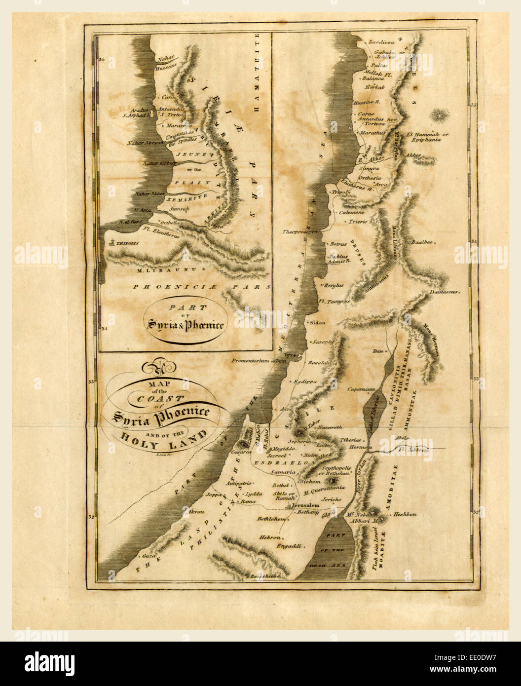 Histoire ancienne des Égyptiens Une nouvelle édition, revue, corrigée et illustrée par une nouvelle série de cartes Banque D'Images