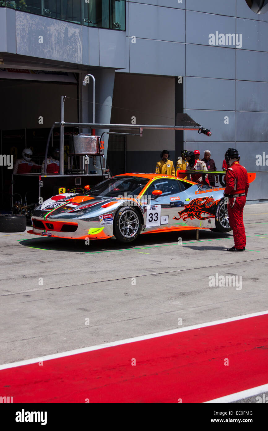 Asian Le Mans Series et 1000k Sepang Banque D'Images