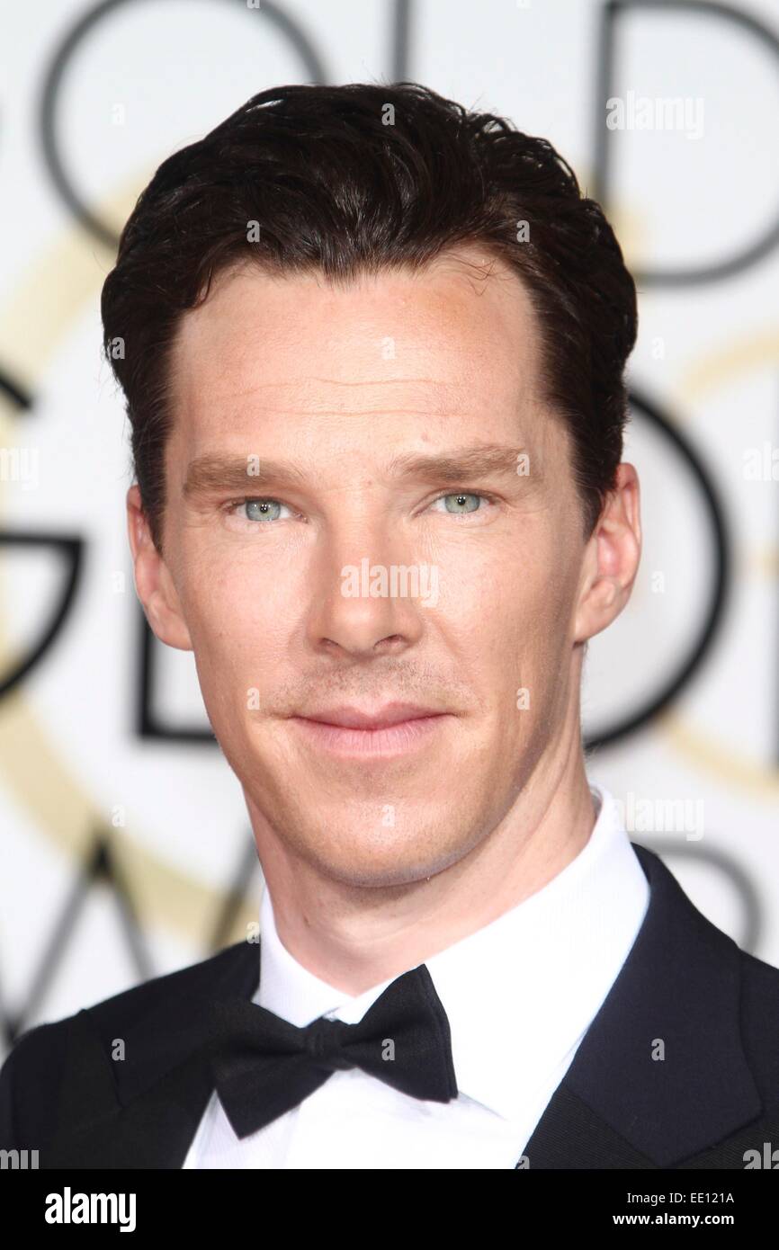 Benedict Cumberbatch au niveau des arrivées pour le 20e Congrès Golden Globe Awards 2015 - Partie 3, le Beverly Hilton Hotel, Los Angeles, CA, 11 janvier 2015. Photo par : Charlie Williams/Everett Collection Banque D'Images