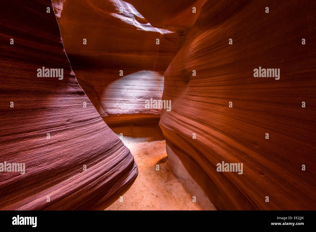 Upper Antelope Canyon Navajo Tribal Park, Page, Arizona, USA Banque D'Images